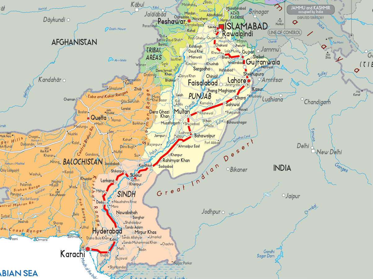 Seven Colors of Pakistan